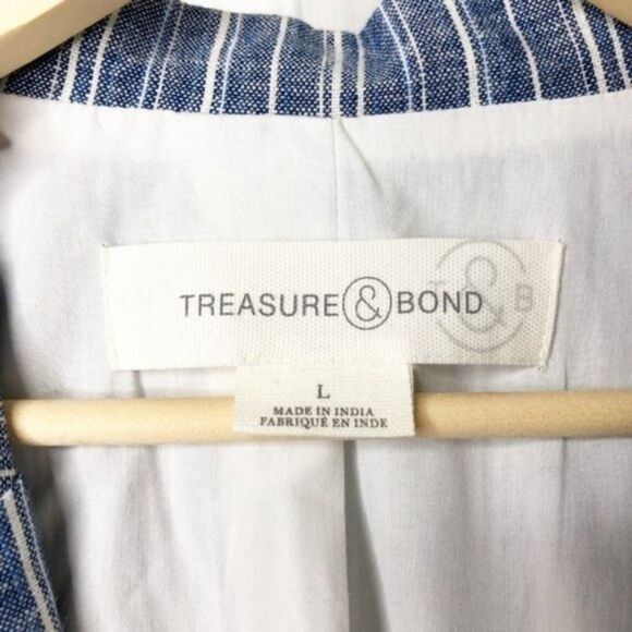 TREASURE & BOND Relaxed Double Breasted Blazer - Picture 6 of 8